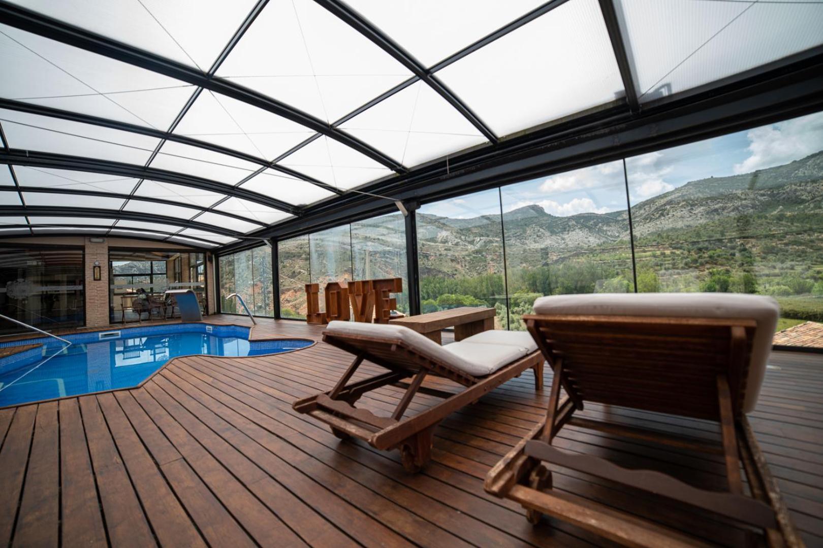 Hotel Spa Don Inigo De Aragon Las Cuevas de Cañart Zewnętrze zdjęcie